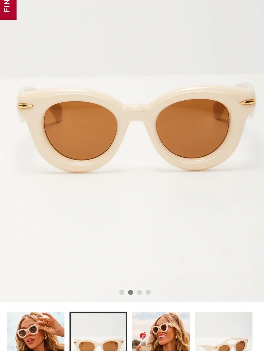 Vici Caroline Round Sunglasses NEW